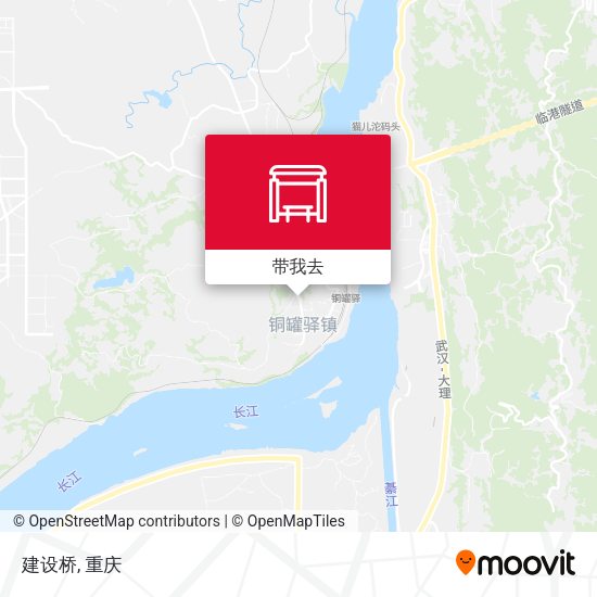 建设桥地图