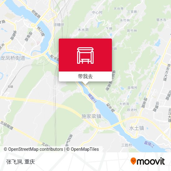 张飞洞地图