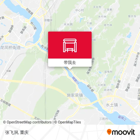 张飞洞地图