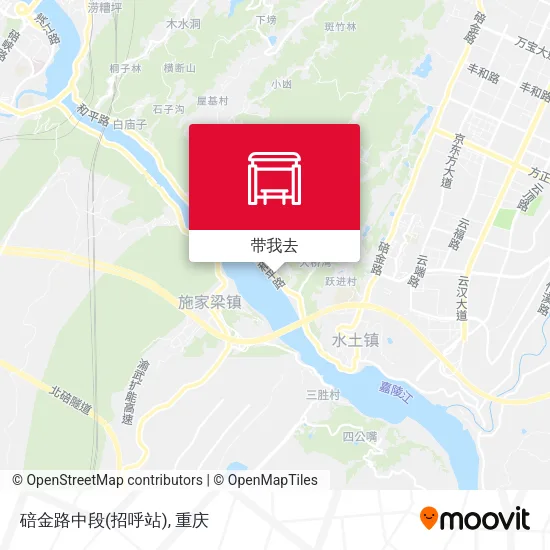 碚金路中段(招呼站)地图