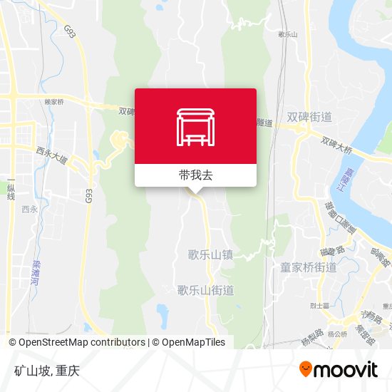 矿山坡地图