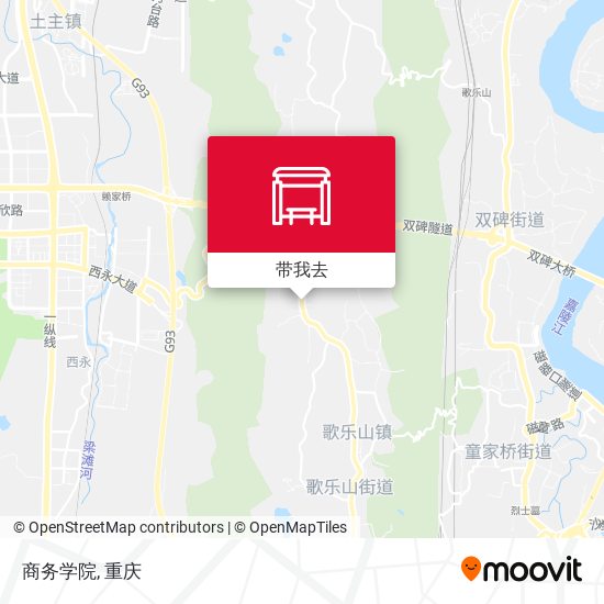商务学院地图