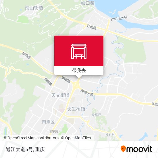 通江大道5号地图