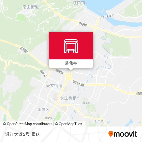 通江大道5号地图