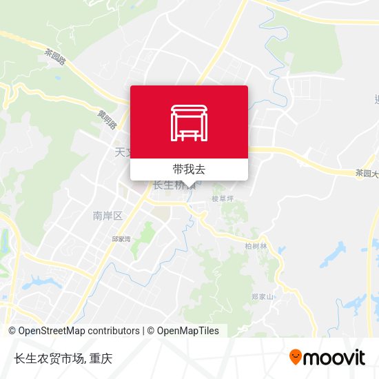长生农贸市场地图