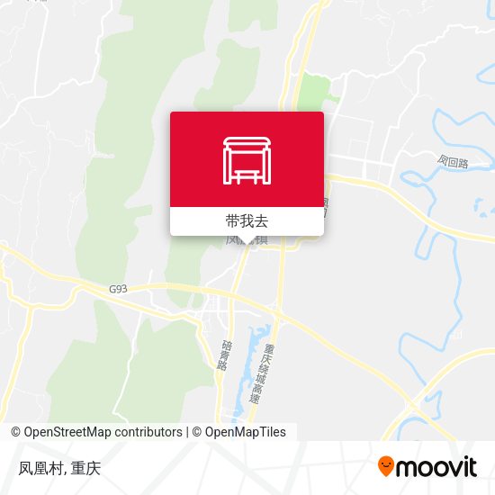 凤凰村地图