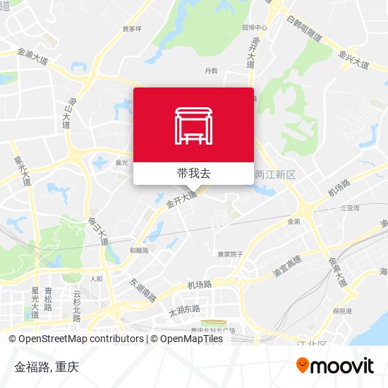 金福路地图