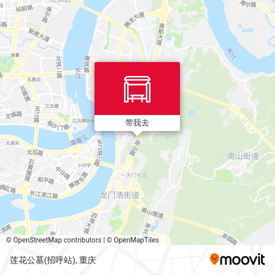莲花公墓(招呼站)地图