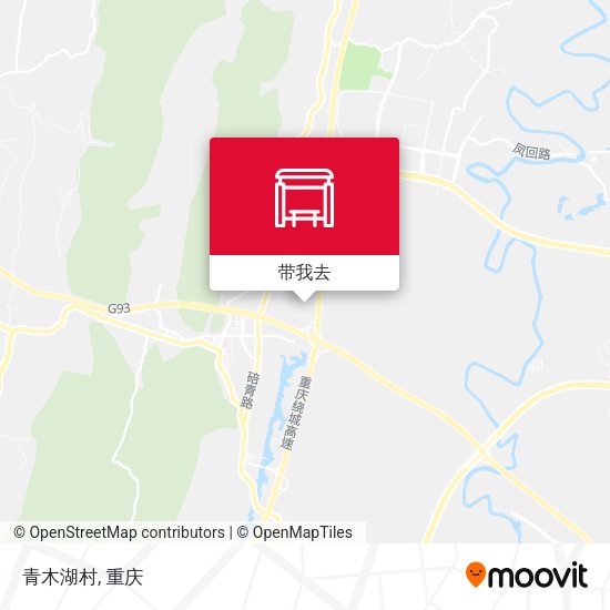 青木湖村地图