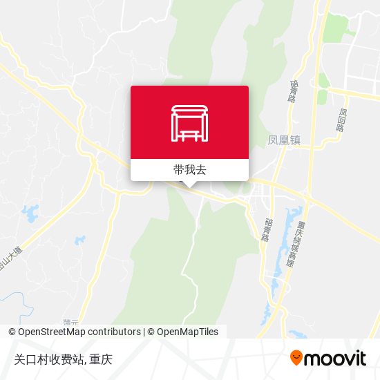 关口村收费站地图