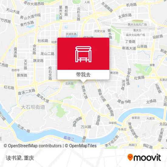 读书梁地图