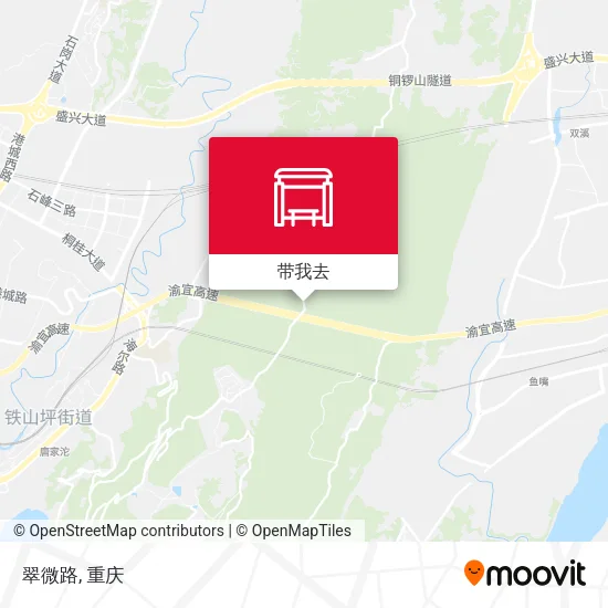 翠微路地图
