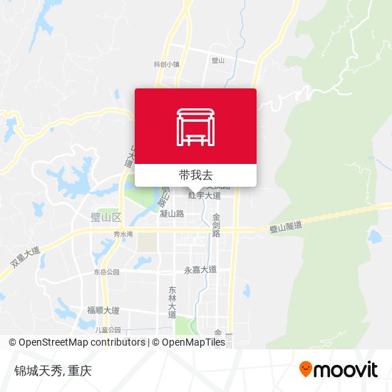 锦城天秀地图