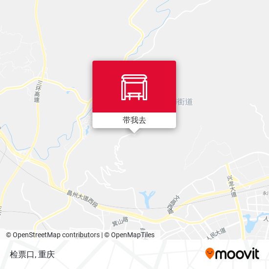 检票口地图