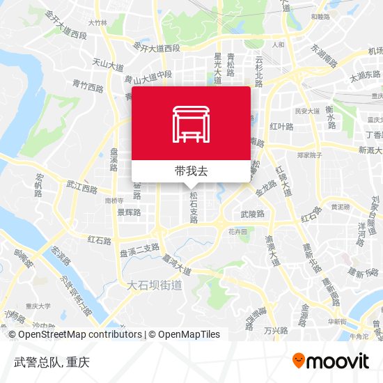 武警总队地图