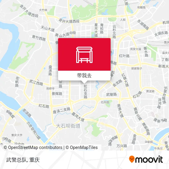 武警总队地图