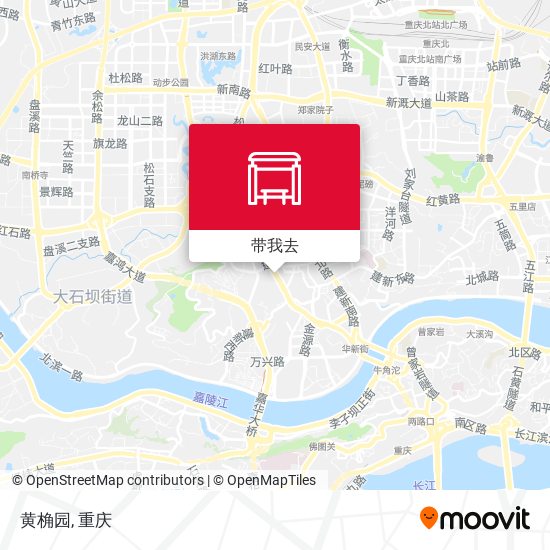 黄桷园地图