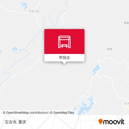 宝吉寺地图