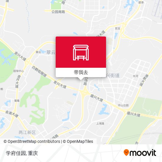 学府佳园地图