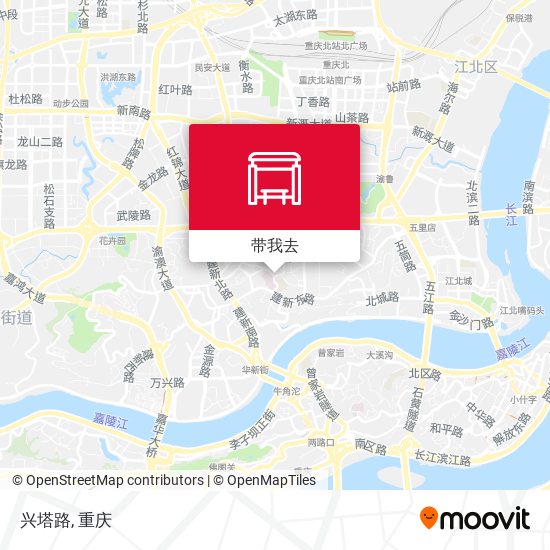 兴塔路地图