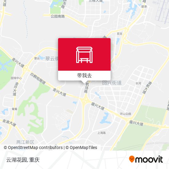 云湖花园地图