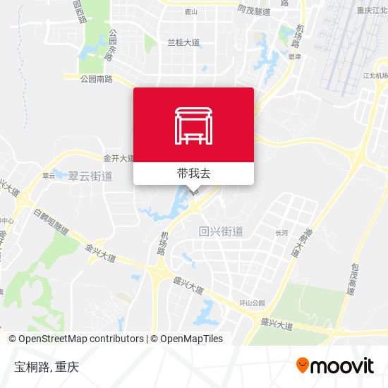 宝桐路地图