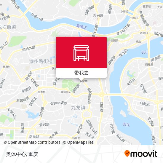 奥体中心地图