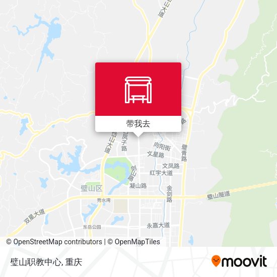 璧山职教中心地图