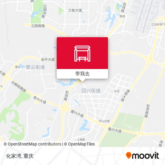化家湾地图