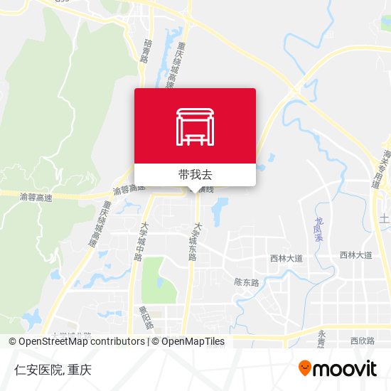 仁安医院地图