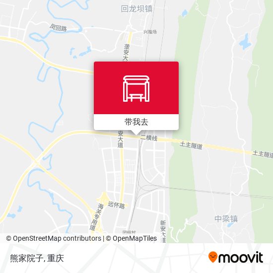 熊家院子地图