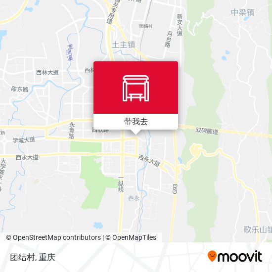 团结村地图