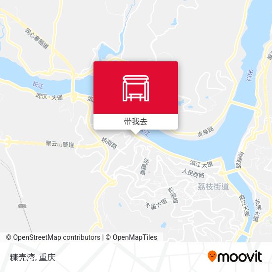 糠壳湾地图