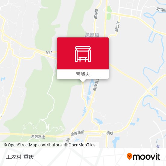 工农村地图