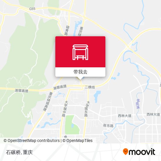 石碾桥地图