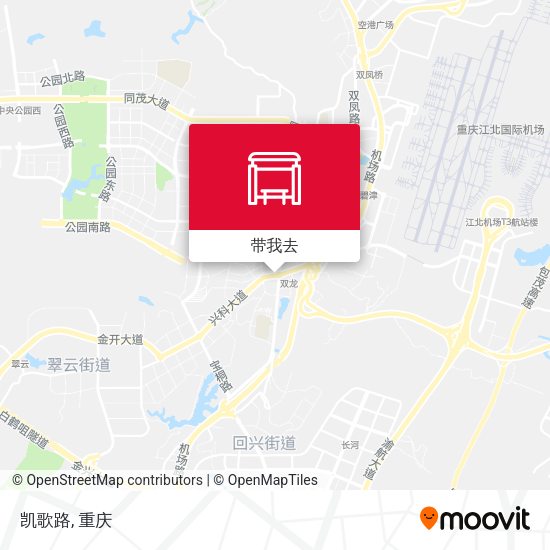 凯歌路地图