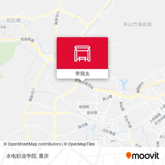 水电职业学院地图