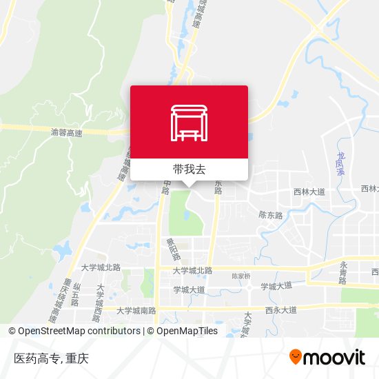 医药高专地图