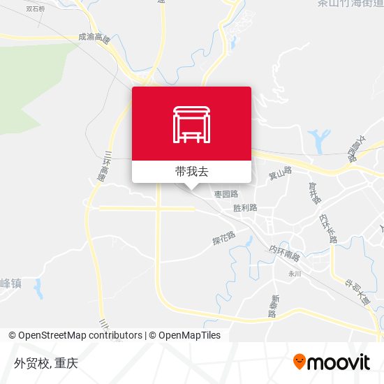 外贸校地图