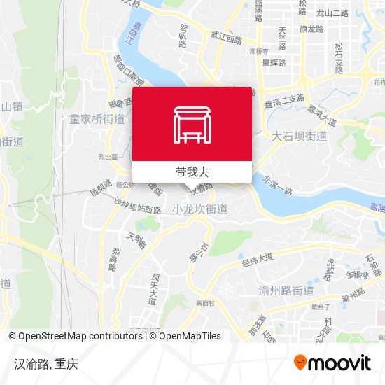 汉渝路地图