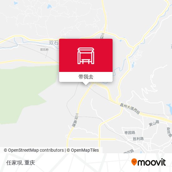任家坝地图