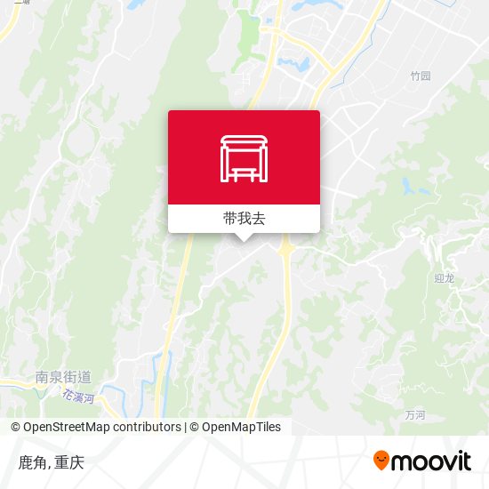 鹿角地图
