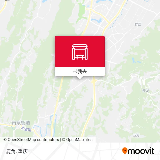 鹿角地图