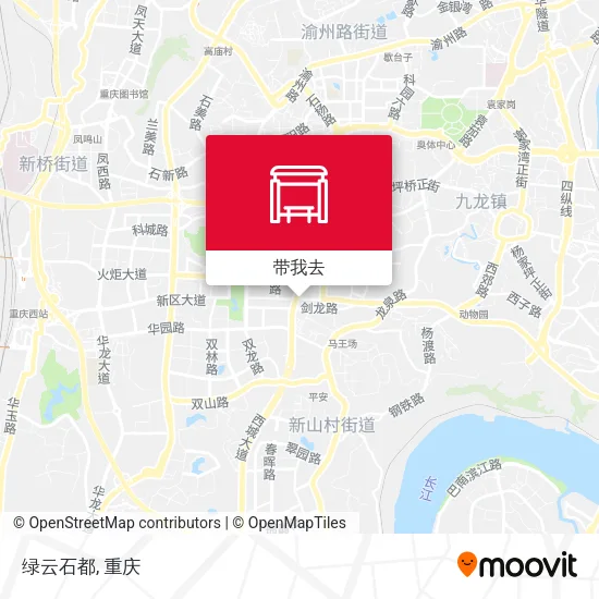 绿云石都地图