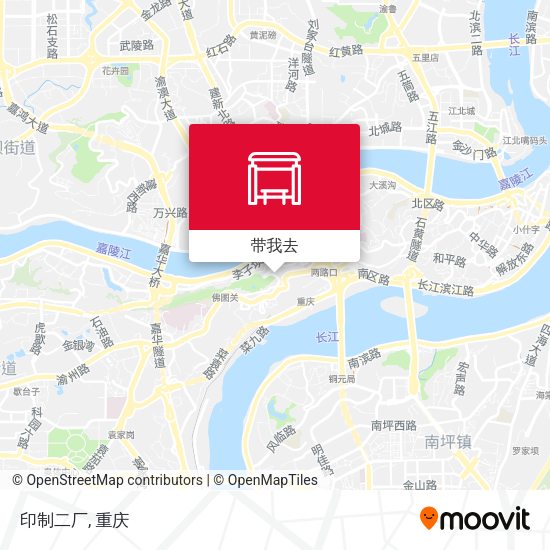 印制二厂地图
