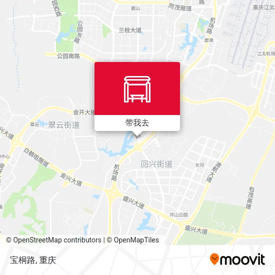 宝桐路地图