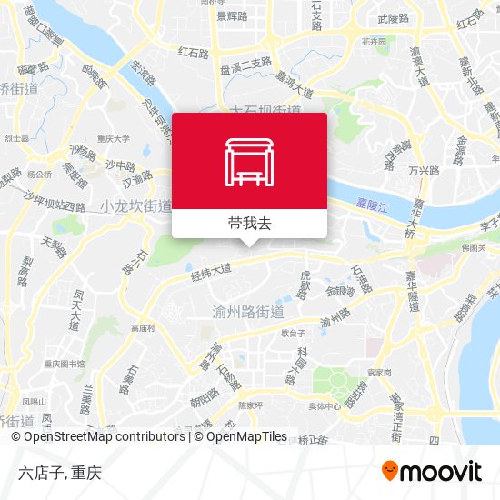 六店子地图