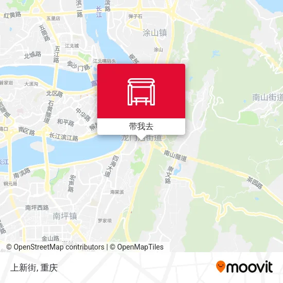 上新街地图