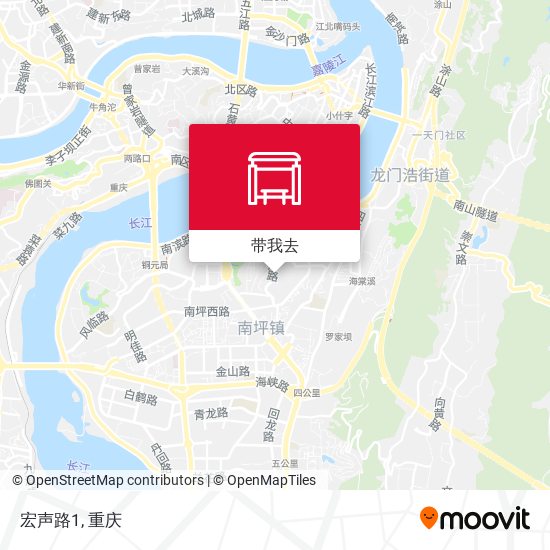 宏声路1地图