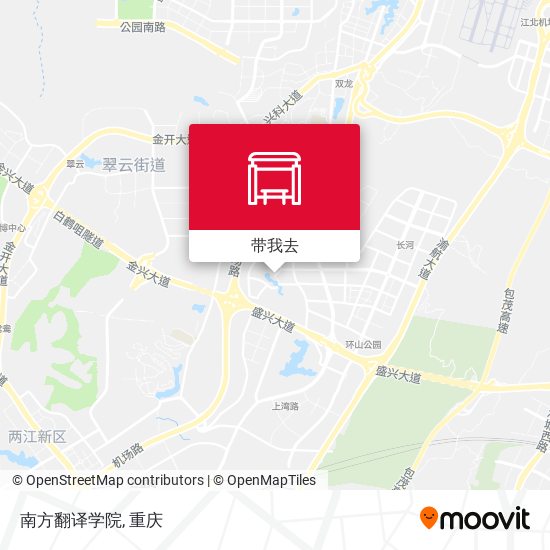 南方翻译学院地图